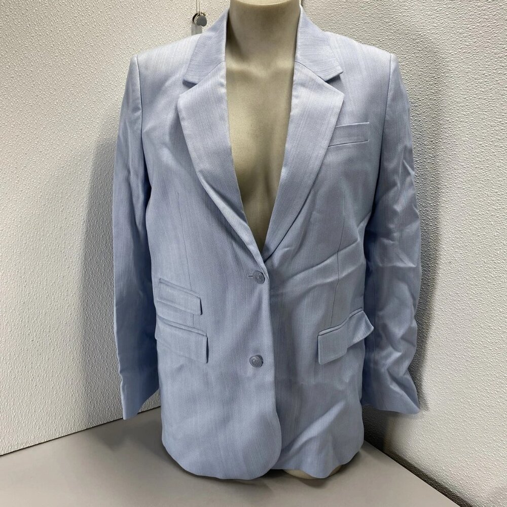 The Kooples Two-Button Tend Blazer • Size 38 • Light Spring Blue